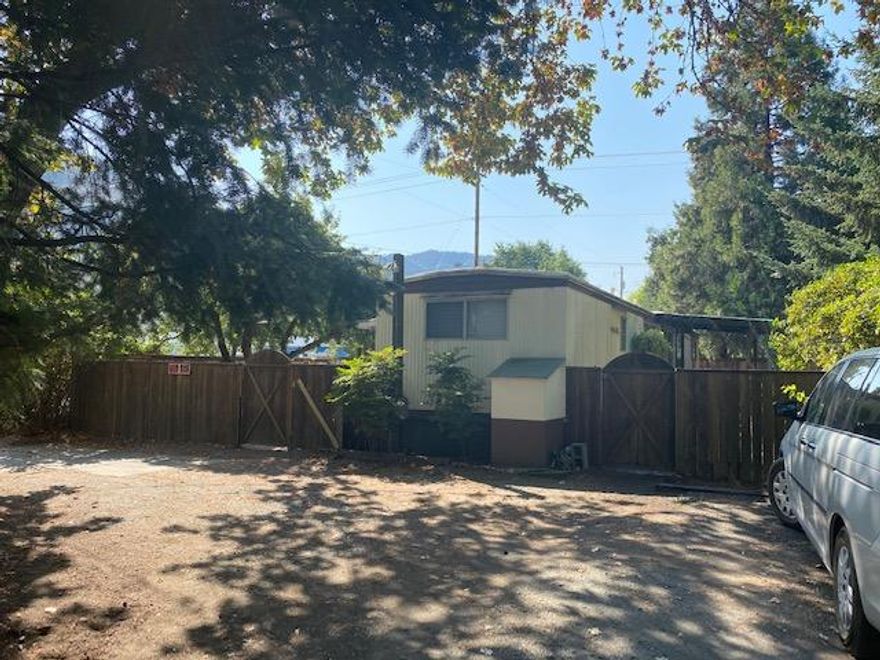 Great property close to town and priced to sell. The property has many potential uses to include rental, or build new. The property has a manufactured home with 2 bedrooms and 1 bath on a .20 acre corner lot.