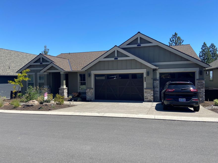 Beautifully FULLY FURNISH, single level home with a spectacular unobstructed city view. Professionally designed backyard with a dramatic waterfall and fire pit. Enjoy ample space in the 3 bay garage with upgraded epoxy flooring. Home includes high-end features like nine-foot ceilings, Santa Fe wall texture, custom built-in cabinetry, and smart home integrations. Upgraded wine cooler, washer/dryer, carpeting and refrigerator. 

Move in Ready! Single level home will delight all the senses with the natural light in it's beautiful chef's kitchen, large walk in pantry, dining and a great room with fireplace. Backyard designed for entertaining with seating around the built in firepit and back deck. Enjoy the sounds of the waterfall while watching the sunset over the city view.