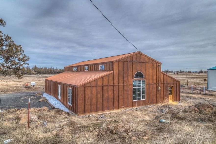 Price Reduced! Incredible Location; 19.49 acres with 8.21 acres of water rights. Would make a wonderful horse property. Currently in EFU. 46'x60' Accessory Farm Bldg w/new 24GA copper metal roof; blown in insulation; New Breckenridge siding, new windows; new full bathroom w/soaker tub and lrg separate shower. New fully cased well with 25+gpm flow; New septic w/1,000gal tank and 300' drainf field. Fully perimeter fenced; equipment shed. CUP expired; owner will assist buyer in new application for cup.