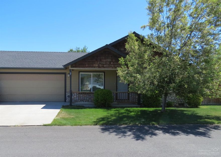 Your going to enjoy this 3 bedroom, 2 bath 1264 ft home built in 2005. Appliances have been updated. Nice kitchen with eating area. Master off the back with roomy bath and shower. Separate living up front. Fenced in lot with deck off the back. Double-car attached garage. Forced air gas with Central AC. This home is ready to go. Cement type siding, front yard sprinklers.