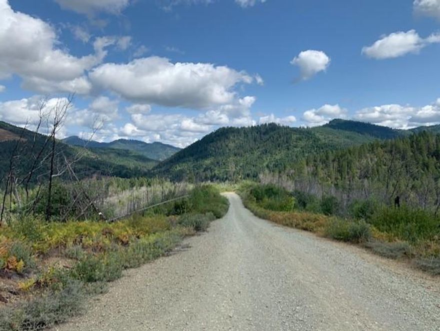 The Perkins Creek 80 Tract is eighty acres of land with beautiful views outside Glendale, OR. County maintenance ends on Mt. Reuben Rd. just before starting the property, it makes access convenient with utilities nearby on the county road. Zoning of the land is FF (Farm/Forest), buyer to do due diligence with Douglas County regarding all development potential. Wildlife in the area is abundant and includes deer, elk, bear, and turkey. Year-round, Perkins Creek flows through the land, and old logging roads remain and can be cleared for access to various portions of the property. Portions of the land were burned in the fires around four years ago. Surrounded on three sides by State and BLM land, this would make a great recreational or hunting property to escape to.