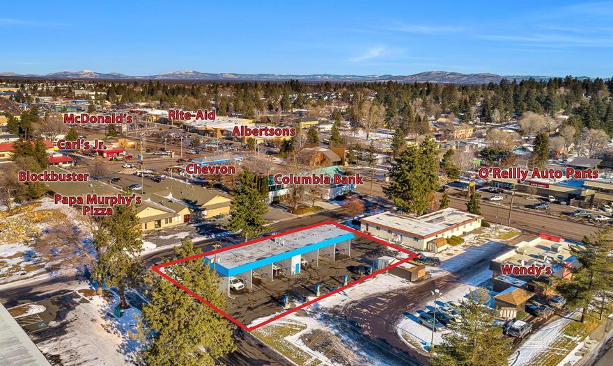 This outstanding, rare offering consists of a premier Self Serve Car Wash  located half a block from Highway 97, averaging 42,000 car trips/day, and near Bend's central business district and several National Retailers.  The property includes .3 acre of CL zoned land and a 6 bay car wash with equipment room, 4 vacuums, ample parking, and new in-ground ice melt system. The owner has invested in this car wash to create a state of the art facility offering up to 11 different car wash options from pre-soak, to high-pressure soak, to spot-free rinse. It is open 24 hours a day, 7 days a week. Maximum bay clearance is 13'3'', and vacuums are always free. There was a complete renovation in 2016 with all new top of the line equipment and accessories. New payment machines were installed to accept credit cards ,prepaid cards, and fleet card accounts. The property is turn-key and all mechanicals are in newer good working condition. Listed price at an 8% CAP rate.