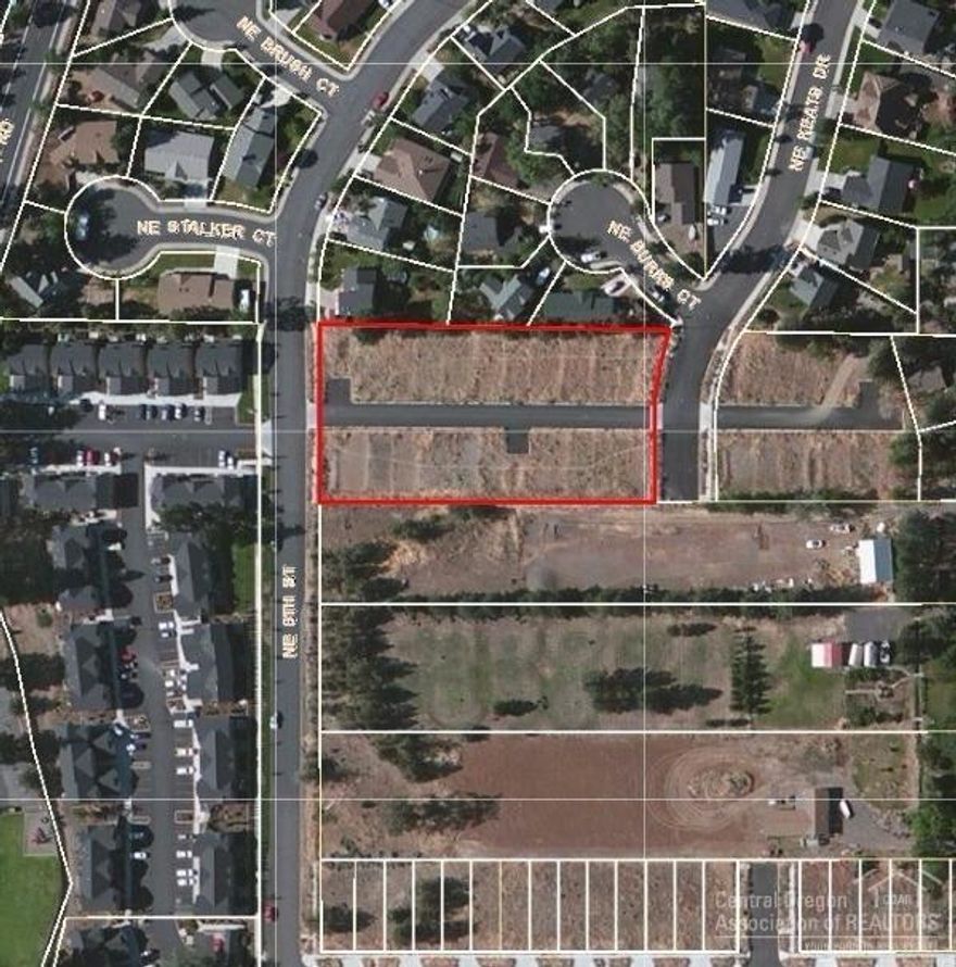 Prime Mid-town investment opportunity for 6 triplex and 3 fourplex units-keep them as an investment or sell them as condos. Property includes Parcel 1 & 2 for a total of 2-acres. Fully developed lots ready for vertical construction. Curbs and streets are in place with utilities to each lot. Building plans included and approved as master plans (master plan #15-6106 & #15-6201). Buyer to submit on individual lots. Buyer to complete their own due diligence.