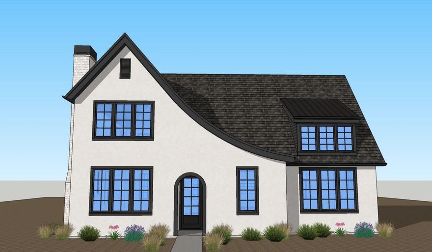 One-of-a-kind Tudor Revival Earth Advantage home built by Visionary Homes with Interior Design by Likens Design in  the highly sought-after Discovery West neighborhood. This spacious 2,602 sq. ft home sits on .15 acre lot with front and back landscaping included. This spacious 3 bed/2.5 bath offers ease and flow of indoor/outdoor entertaining and space separation between primary and secondary bedrooms. Intentional design and use of space is evident throughout including vaulted ceilings upstairs with 2 bed/1 full bath, walk-in closets, and 225 sq. ft of unfinished attic/flex space (*option to build-out for an additional fee) with access from the upstairs bonus room. Main level features include open dining and kitchen with generous 10x14 quartz island, laundry room with farm sink, pantry, master suite and study. Electrolux appliances. Welcome to your new Discovery West abode! *Estimated completion date is late September-early October 2022.