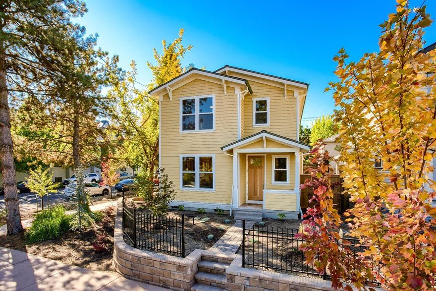 Stunning 2017-built single family home with a legal apartment in the heart of Downtown Ashland! Two blocks to the center of town, this home is located in the coveted Railroad District. Main-level living features a master suite, gourmet kitchen and open living/dining areas. You will love the attention to detail in this home! High ceilings, energy efficient appliances, dual zoned heat/AC systems, 3 tankless water heaters, hardwood floors, granite counters, radiant heat flooring in master baths, upper and lower level laundry rooms and lots of room! Upstairs there is a second master suite, third bedroom suite & an office. A private patio back yard features a fire pit and is plumbed for a natural gas BBQ. The apartment has it's own address and is the perfect spot for out-of-town guests or a rental unit. The apartment has a kitchen, full bath, walk-in closet and laundry hook ups. Come make Ashland home today! Owner is a licensed Oregon Real Estate Principal Broker.