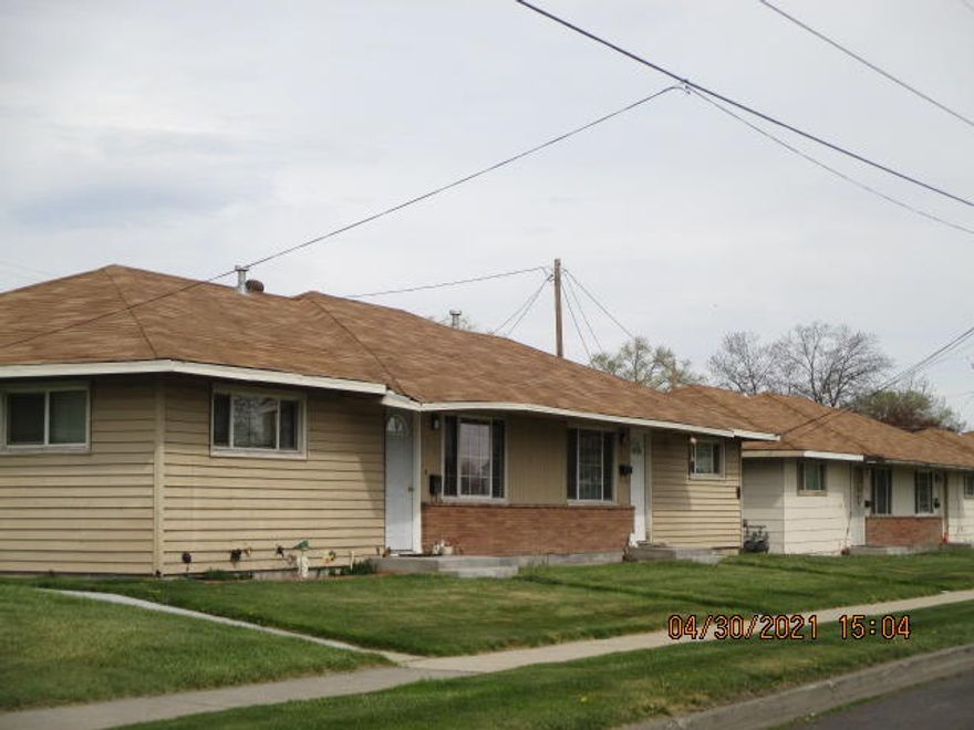 12 Units / 6 Duplexes all on the same block!  These properties reflect Pride of Ownership as the units have been well-kept.  Nice lawns complete with sprinklers which are on a timer.  Hardwood flooring under the carpets   All units are rented!  Great rental history.