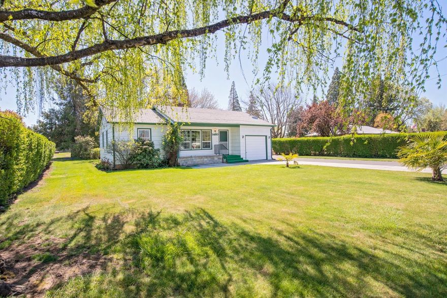 Come see this rare opportunity to own your own little paradise located in East Medford. This cute 2 bedrooms 1 bath home is a taste of grandma's house. As you drive up to the home you will notice the care that has been put into this home and how much pride of ownership it has. After viewing the home you will walk out the back door into the remaining part of the 0.54 lot. Off to the right of the home, the back garage and shop are a great size for any of your needs. Walking past the shop you will notice that the property also offers a huge inground pool for the whole family and friends to enjoy. Call today to see this great opportunity before its gone!