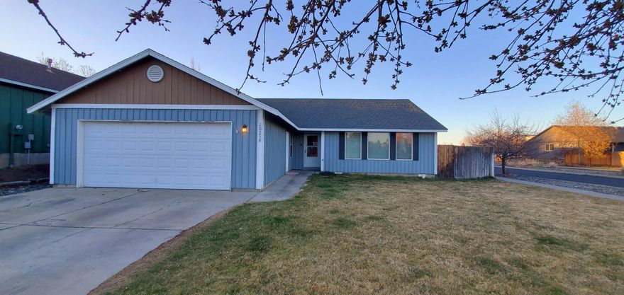 This beautiful 3 bed, 2 bath home in Northwest Bend sits on a corner lot hosting a cherry and peach tree.   Inside, the home has vaulted ceilings, an open floor plan, stainless steel hood, stove, and dishwasher.  Hot tub in the backyard is yours to keep and enjoy.  New furnace and A/C was installed this year.  This home is in a beautiful neighborhood with a park just down the street.  Come see for your self!