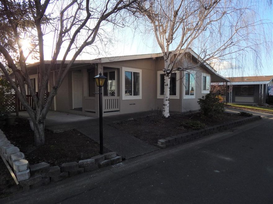 Only Sold! Beautifully remodeled home in Mountain View Estates. Freshly painted inside and out. Polybutylene plumbing was removed. New vinyl windows and new lighting fixtures were installed throughout the home. French doors were installed in the den and in the second bedroom. The seller added a side patio off the french doors. Granite counters and stainless steel appliances updated the kitchen. New carpet in the bedrooms and den and new laminate floors run from the kitchen through the living room. Skylights in the kitchen and den add lots of light to this home. A new water heater was also installed.