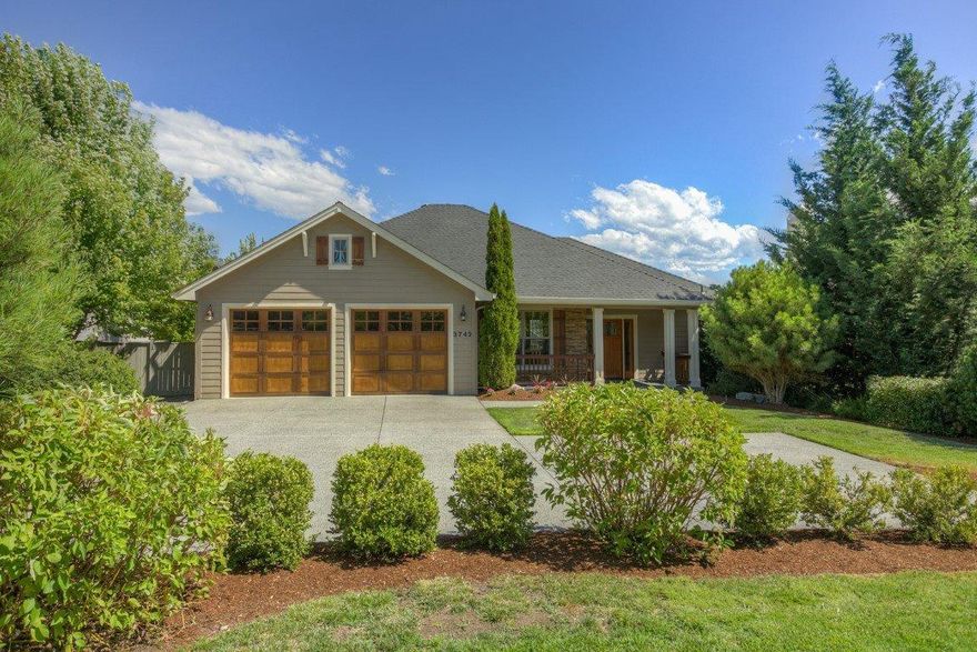 This Craftsman style home is in excellent condition! This popular floor plan offers numerous upgrades, attention to detail and amenities that will surely impress! Features include: Zone heating, re-circulating hot water, home theatre/media room, up and down laundry hook-ups, Cherrywood flooring, wine cooler/frig, sound system throughout, large rec room, 2 covered decks, stainless appliances, granite counters, fourth bedroom/office, gas fireplace, close to park, shopping and medical!