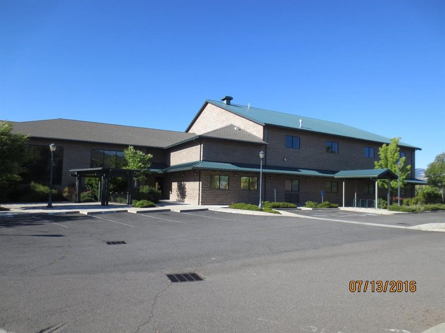 Wow, outstanding manufacturing, office, warehouse building . Built in 2003 this 18000+ sf building is located near the south I-5 interchange in Ashland Oregon. Quality construction and great architectural design. Approx 4000 sf of office space and 4500+ sf production areas have HVAC, approx 10,000 is warehouse. There are two mezzanine areas, loading dock, lots of parking and land to expand.