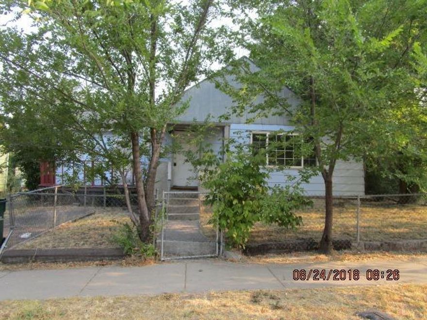 3BR home on a level lot that is completely fenced. Some updates! Very affordable as some repairs are needed. Convenient location to shopping, schools, neighborhood park and public transportation.