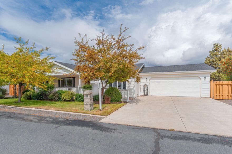 WELL-LOVED, CHARMING single level home in the peaceful & secure gated community of Mtn. View Park in NE Bend. The curb appeal & large covered front porch is so welcoming. This home features a desirable floor plan w/great separation of bedrooms, spacious kitchen with pantry, walk-in closets, easy care flooring, vaulted ceilings and tons of light. New furnace, AC, updated flooring, private fenced oasis backyard. A large attached 2-car garage w/ side RV/Boat parking for all of your toys. Amenities include swimming pool, pickleball court, security gate, front yard landscaping/maintenance & snow removal. Conveniently located near shopping, restaurants & medical. Don't miss out on this rare opportunity to own in this highly desirable & established neighborhood!