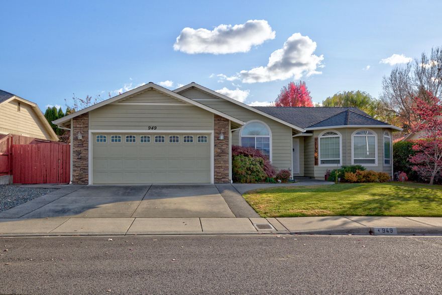 Sitting in desirable Maurer Meadows subdivision, walking distance to schools, shopping and hospital. LOCATION at its finest! Just in time to enjoy your new home before the holidays. This home has plenty of room to host family gatherings with 3 bed, 2 baths living and family rooms. Master suite has large walk in closet, large master bath, and sliding glass doors to access the back patio. The Garage has been fully finished on the inside including its own heat and air unit and brand new carpet, keep this way or easily remove the carpet for a garage again, that is fully climate controlled. There are 2 storage sheds in the back yard for all of your yard things or a fabulous he/she shed! Buyer to do their own due diligence for all uses and aspects of property.