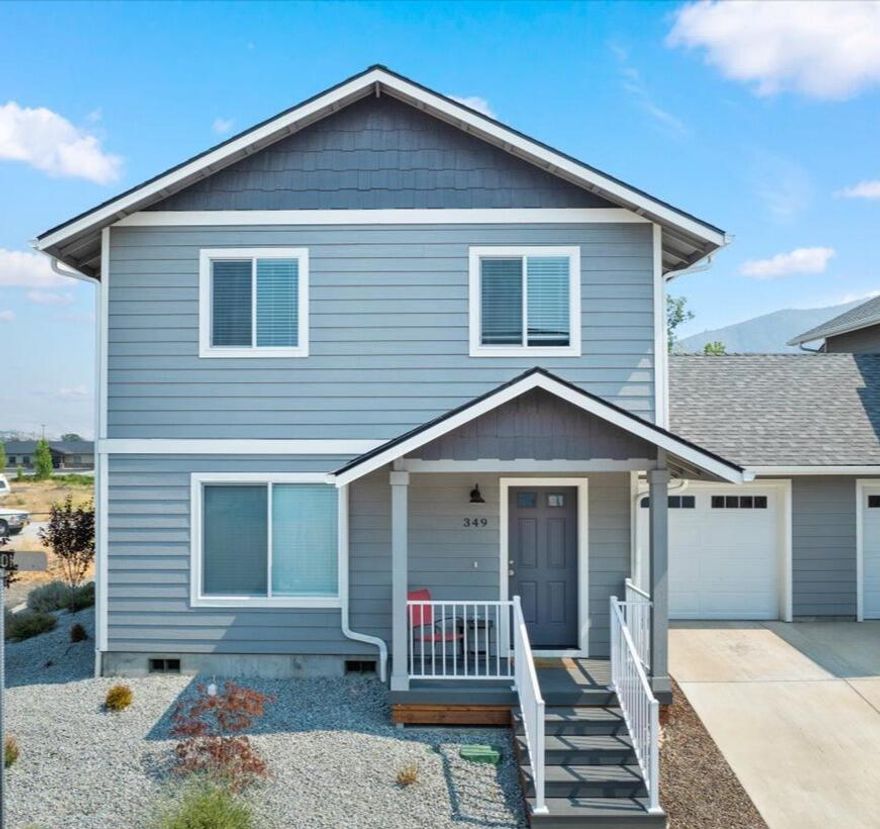 Don't miss this move-in-ready 3 bedroom 2.5 bathroom Townhome! Outside you are welcomed by low-maintenance landscaping, complete with an automatic watering system, a partially fenced yard, driveway and garage. Roof is wired for solar panels! Inside you are greeted by ample natural light, stainless steel appliances, and quality finishes throughout. An open concept main floor houses a gourmet kitchen, complete with pantry, living room and bath; while upstairs you will find the primary bedroom with ensuite, two additional generous sized bedrooms, bath and laundry. Come Take a look today!