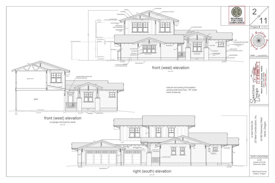 Beautiful Craftsman design built by JD Neel Construction Inc. is 2318 sqft 3 bedroom 2.5 baths with an office and bonus room upstairs.  Enjoy low energy costs with this earth advantage solar home, fully landscaped and fenced.  1,015 sqft oversized 2 car garage
