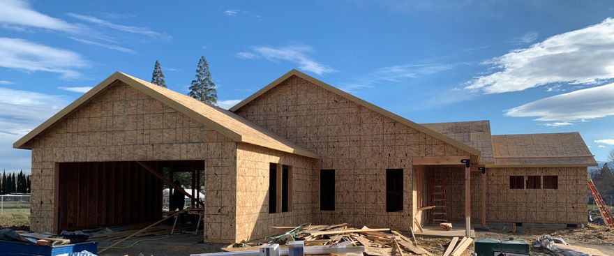 Estimated completion date 05/20/2021. Beautiful custom built home by Denn Construction. This brand new home features 3 bedrooms, 2 baths and 1,680 sq ft. Kitchen features a white Quartz countertop complete with a marble backsplash, island/ breakfast bar, natural red birch cabinets, and stainless steel appliances. Living room welcomes you with European Oak hardwood plank flooring and vaulted ceilings. Master bedroom is good size and offers vaulted ceilings, large detached walk-in closet, complete with a barn door to the master bath. Master bathroom boasts tile flooring, double sinks w/ a white granite countertop and custom tile shower. Rustic rough sawn beams on both the front and back porch patios. Back patio is large and offers 3 coach lights. Exterior colors will be white with black finishes. There's still time to choose interior colors, so don't wait! Close to schools, hospitals and shopping.