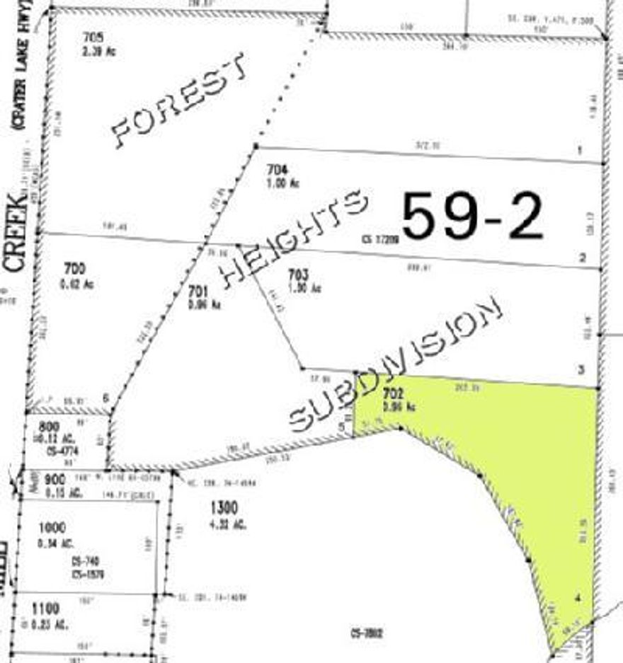 Mill Creek Frontage. Access by private road. Well sharing (good well), septic approval for standard system, CC&R's. Owner will carry, submit terms.