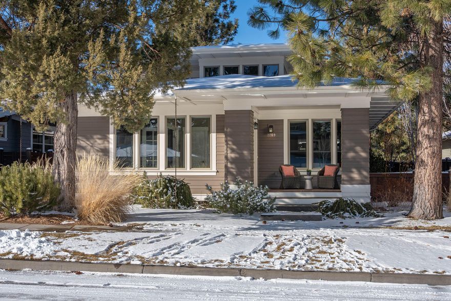 Welcome to this stylish and well cared for home in a quiet area of Northwest Crossing. The Greg Welch built, prairie style home, features main level living with 3 bedrooms plus an office and a loft.  The primary bedroom suite & office are on the main level with 2 bedrooms, full bath plus loft upstairs which could be a 2nd office, exercise area or for children's play. Hardwood floors, new carpet, cozy gas FP, front & back covered Trex decks. The kitchen island has bar seating, stainless GE Profile appliances, spacious dining area & abundant cabinetry.  Wood wrapped windows, wide moldings & a wonderful mudroom w' built-ins. Kitchen & dining area open to a level & covered back deck w'gas plumbed for your BBQ, paver patio, & mature, landscaped & fenced backyard.  The garage has a workbench, ceiling racks, sink & an extra parking space next to the driveway. The neighborhood was designed to provide residents with conveniences like restaurants, shops, parks, schools & trails.