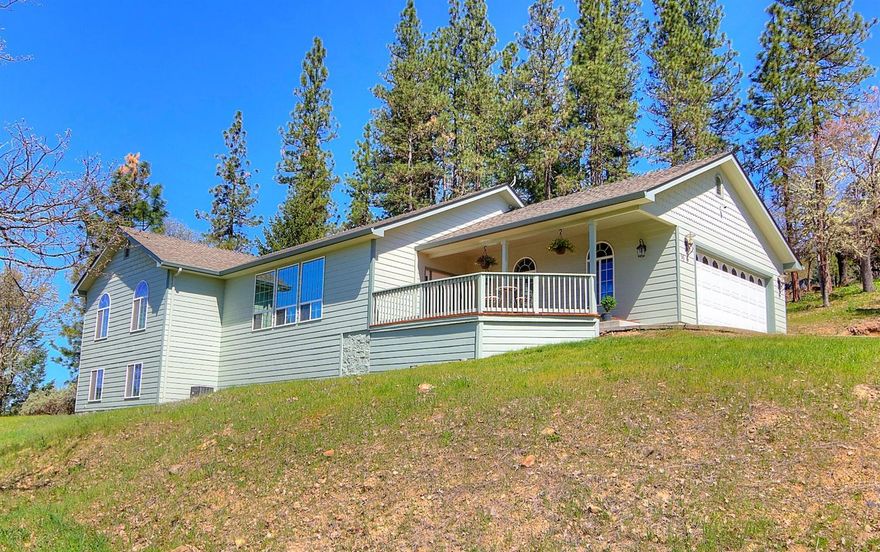 Beautiful home in Shady Cove! It's a 3 Bedroom 2 Bathroom with basement home, with stunning mountain views. 2,320 square feet on a large hillside lot. Has an amazing large open kitchen with recessed lighting, and wood floors with bar seating. Tall vaulted ceilings and beautiful views from the living room. Spacious master bedroom with two large closets and a double vanity sink. Has an indoor laundry room, 2 car attached garage. Workshop, Finished Basement with separate access from outside only. Perfect for the first time home buyer, or investor.