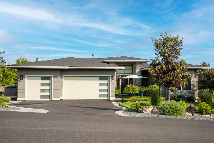 Located in the heart of Eagle Crest, this stunning single-level home offers the perfect blend of comfort and luxury. Built in 2020 on a generous .33-acre lot, it's in pristine, like-new condition—ideal as a full-time residence or vacation escape. An open floor plan provides excellent separation of space and centers around a light-filled Great Room with picture windows that capture the beauty outside. The gourmet kitchen features a large island and premium appliances, perfect for entertaining. A spacious primary suite includes a custom walk-in closet, soaking tub, and oversized tile shower. Step outside to a peaceful paver patio with dual remote-controlled awnings and views of the desert landscape. A 3-car garage with built-in storage completes this exceptional home. Enjoy world-class amenities including golf, sports centers, pools, tennis, pickleball, spa, and miles of scenic trails. Experience the best of Central Oregon resort living!