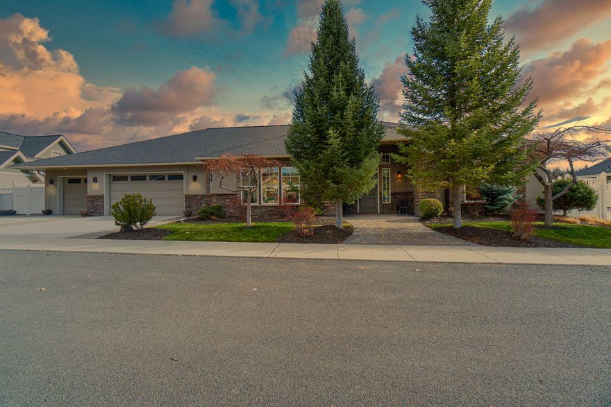 Custom, one-of-a-kind home! This special property is a one-owner/builder owned home. 2 levels, each 2953 sq ft. Offering 6 bedrooms, 4.5 baths, and several flex/bonus rooms. 4 beds on main, including master suite, 2 beds on lower level.  Each level has a complete kitchen. If you need multi-generational living, or just have the need for a spacious home with loads of flexibility, this is it - not to mention upgrades galore! Starting outside: accent rock work, paver patios, concrete walk ways, enclosed soffits, iron fencing, water feature and speakers on the back patio, just to give you an idea of the forethought that  went into building this home.  Moving inside, radiant heating in the tile flooring, open and spacious great room, loads of built-ins, central vac with attachments for both levels, and garage.  Built in speakers throughout most of the home. ICF (Insulated Concrete Form) construction make this home super energy efficient as well.  See attached list of add'l upgrades.