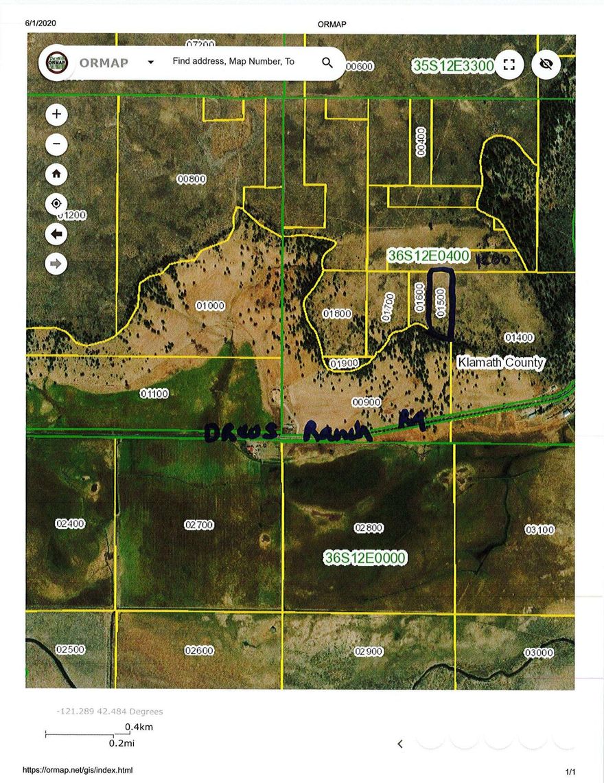 8.56 Acres of level land on the Rim of Tableland area. Great place to go in and out by Landing Your Helicopter!! Property appears to have no legal access. Buyer to do own due diligence regarding access to property.