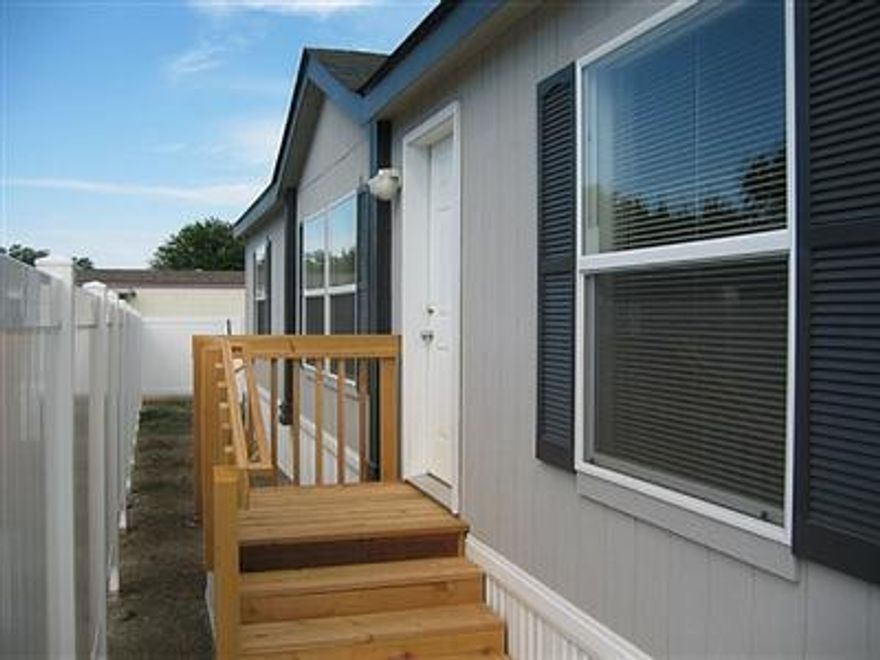 New construction home by Karsten & just 1 mile from Jacksonville! Great value in sought after 55+ community currently being updated with new homes. 3/2 floor plan w/garden tub & separate shower in master bathroom. Light & spacious great room, vaulted ceilings & island kitchen. Exterior amenities include site-built garage, plenty of off-street parking & fully fenced with white vinyl. Some yards are not yet landscaped but will be fully landscaped w/lawn, rocks & shrubs. Heat pump & manufacturers warranty included. Desirable location w/surrounding views.