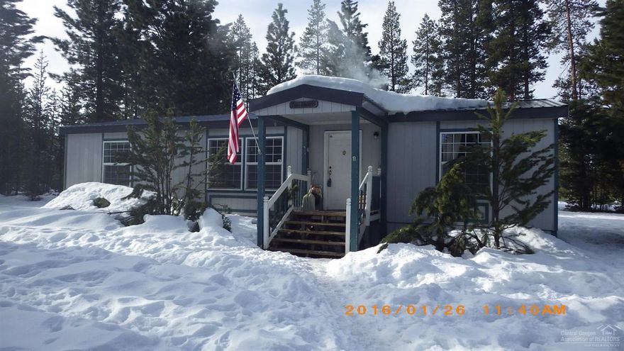 This 3 bedroom, 2 bath, 1296 sqft home is in a great location! It backs up to BLM. House & garage has new metal roof, power for RV, new cement board siding on 3 sides of the home. Home is situated on 1.100 acre lot. Close to all your outdoor recreation that Central Oregon has to offer. Don't miss this great deal!