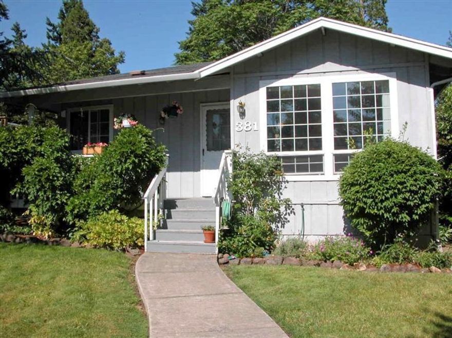 2 HOMES on 1 lot with room for additional unit per city. Spectacular location $ wonderful investment opportunity. 391 Beach is a nice 3 bedroom 1 bath 1288 sq. ft. home that was remodeled in 1995 w/ spacious living room and kitchen, attached carport, front porch, fenced backyard and lots of storage currently rents for $950. 381 Beach is newer, cute 2 bedroom 1.5 baths 944 sq. ft. home built in 1987. Light and bright home, cute front porch, nice fenced yard and rents for $975. Single car garage at of property that could serve either unit has alley access. Homes are in great condition. Close to shopping & SOU. Agent is related to seller.