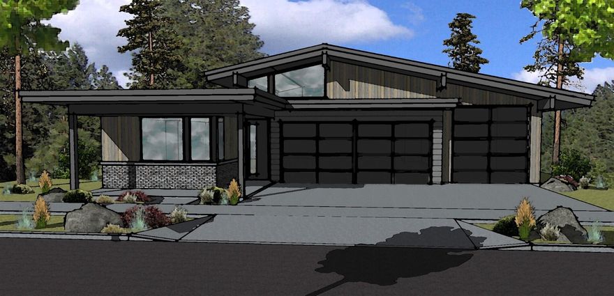 Welcome to Talline, where modern design meets effortless living. This single-story home with 3-car garage by Curtis Homes offers 2,080 square feet, 3 bedrooms, and 2 bathrooms, all in a layout that feels open, bright, and welcoming. The heart of the home is the open-concept kitchen, dining, and living area—perfect for hosting, unwinding, or anything in between. The kitchen is sleek yet functional, featuring high-end appliances, a spacious island, and plenty of storage for all your culinary needs. The primary suite is your own personal retreat, with a spa-like ensuite bathroom and walk-in closet. Two additional bedrooms and a full bath complete the space, making it ideal for families, guests, or a home office setup. Outside, the private patio is the perfect spot to enjoy Bend's incredible scenery—whether it's morning coffee or an evening glass of wine. And with trails, parks, and outdoor recreation just minutes away, this home is a dream for those who love to explore.