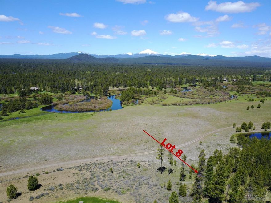 Unique 2.02 acreage homesite in historic Vandevert Ranch, a gated community of 400 acres with only 21 home owners. Beautiful Mt. Bachelor view across an open meadow, and the little Deschutes river is steps away - a stunning setting. The river meanders through 2 miles of the ranch, plus there is a stocked fishing pond, stables, hiking trails and more! Owners enjoy the privacy and tranquility of a well run ranch, without any of the work. Come take a look and begin planning your dream home today!