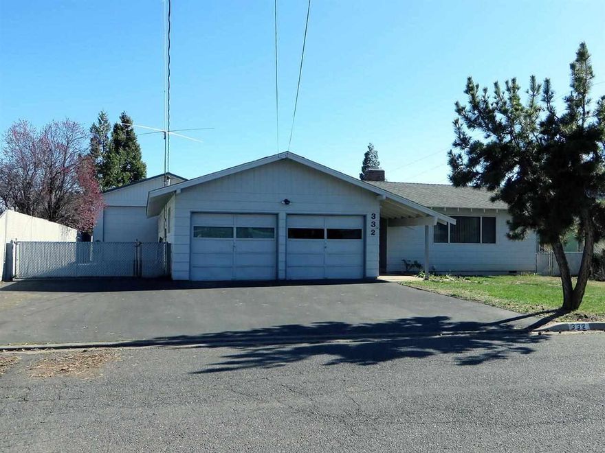 Only 1/2 Mile To The Lake In A Quiet Neighborhood, This 3 Bedroom, 2 Bath Home Has A Lot To Offer. Clear Pest/Dry Rot Report On File, Brand New Gas F/A Furnace (7/14), Newer Architectural Comp, Roof, Oak Kitchen, Fireplace W/Gas Log And Newer Tank Less Hot Water Heater. Attached Double Car Garage Plus Add'l 28'x31' Garage/Shop With 14' Roll-up Door, Perfect For Your Rv. Has Loft Storage And Great Workshop Area With Gas Space Heater. Storage Room Above The Workshop Has Outside Access.Carport Between The House And Garage/Shop Also Provides A Neat Deck Area On Top, With Filtered View Of The Lake. Don't Miss Taking A Look At This One!