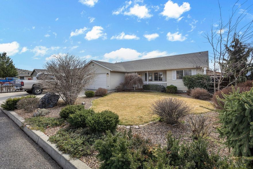 Solid, clean and well kept home, in the NorthRidge community of Prineville. Matured landscaping, front patio, back deck, and fenced yard situated in this charming neighborhood with gated RV parking and space for your toys. You will appreciate new interior paint, new granite countertops, new stainless appliances and lighting in the open kitchen. Split floorplan allows for the Primary bedroom and bathroom to be separated from the guest rooms and bathroom, providing privacy. The vaulted ceilings give a grand feel. Pride of ownership is apparent in this home, making a great investment for first time buyers, investors, and all Buyers alike. Turn key and Ready for new Owners! Close to Barnes Butte Trail System and the heart of Prineville.