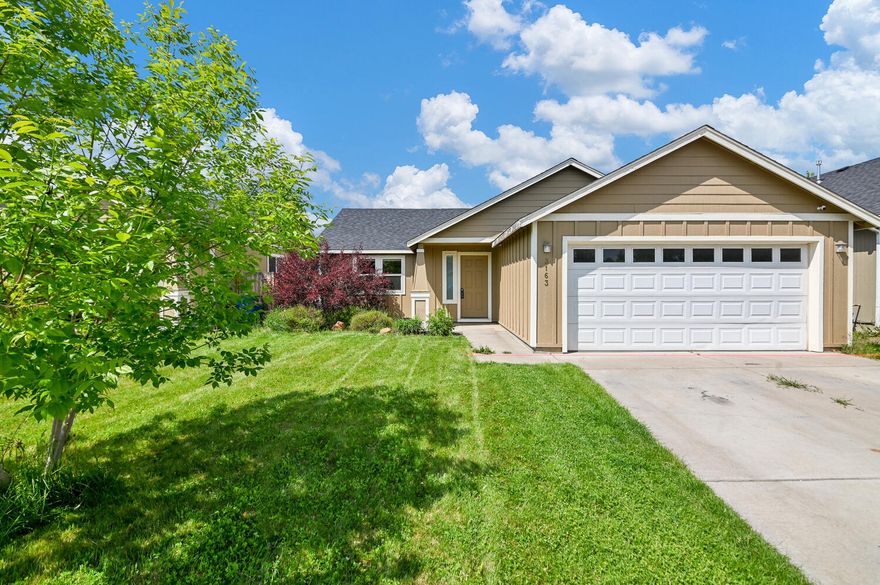 This adorable single-level home is conveniently located in SW Redmond just a few blocks from Hayden Park and Vern Patrick Elementary School and offers easy access to numerous restaurants, the Umatilla Sports Complex, and the Dry Canyon Trailhead. The updated kitchen includes all new butcher block countertops, cabinetry, tile backsplash, floating shelving, and stainless steel appliances. The vaulted great room is bright, inviting and allows loads of natural light to flood in. There is  new vinyl plank flooring throughout the home and you'll love the recently added air conditioning this summer. The large, fully fenced back yard with automatic sprinkler zones is a blank slate with so much potential. Don't miss this gem!  Excellent first time or investment buyer property.