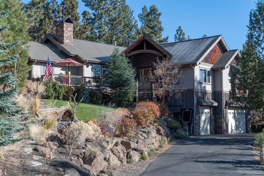 If you are looking for the perfect family home in Bend's desirable West Hills - this is it! 5 bedrooms, including master on main level. An additional suite & two bedrooms on the main level with a 3rd suite on the lower level. A huge office is located off the foyer. A traditional/craftsman home with just the right amount of wood accents & custom colors. Floor-to-ceiling stacked-rock fireplace in the large great room and separate dining area. The kitchen is a cooks delight with granite surfaces, huge island, hickory flooring and gorgeous custom cabinets along with double-ovens. The fenced yard has lots of social spaces & privacy too! Located minutes from Newport Avenue shops and a short drive or bike to downtown Bend. Room for the whole family and at the same time intimate and comfortable!