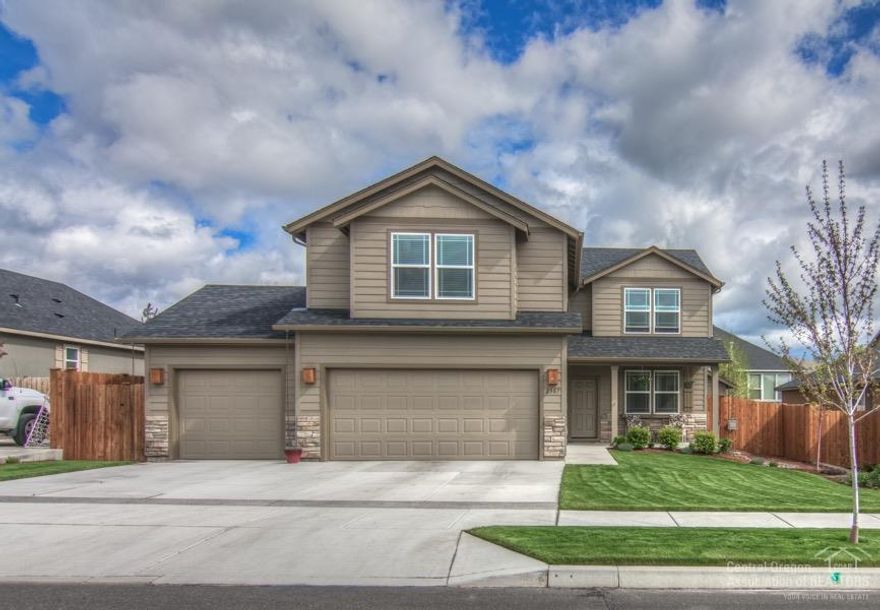 Come see this beautiful, nearly new construction home, with peekaboo mountain views. Plenty of room for toys with 3 car garage, and a shed. Enjoy the open floor plan with inviting kitchen and island that is great for entertaining. Cozy up to the warm gas fireplace in the winter or keep cool with the AC in the summer. Lots of space with big bonus room and 4 bedrooms. Call today for a showing!