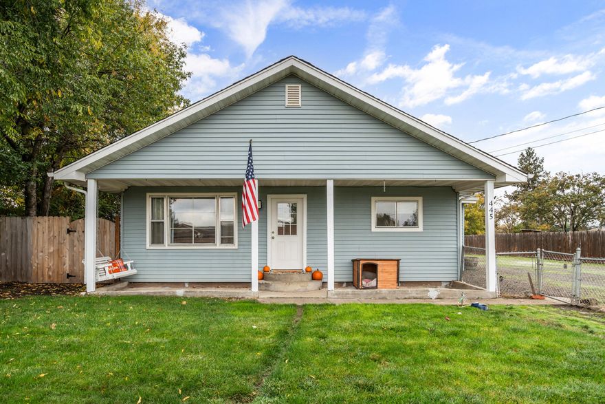 Welcome to this charming country property on nearly 2 acres, offering the perfect blend of comfort and rural lifestyle. This 2-bedroom, 1-bath home includes a spacious bonus loft that can easily serve as an additional bedroom, office, craft space, or cozy TV room. Inside, you'll find original hardwood floors in the living room, a bright and open kitchen with ample counter space, and a warm, inviting feel throughout. The home is equipped with a gas fireplace an electric heat pump and central A/C for year-round comfort. Outside, the land is fenced and cross-fenced with room for animals, projects, RV, boat & ATV storage and parking. The drive-through barn features a concrete floor, two stalls, and generous storage areas — ideal for horses, equipment, or hobbies. A peaceful creek runs along the back of the property, adding to the country charm. Enjoy the best of both worlds — quiet rural living with the convenience of being just minutes from town amenities.