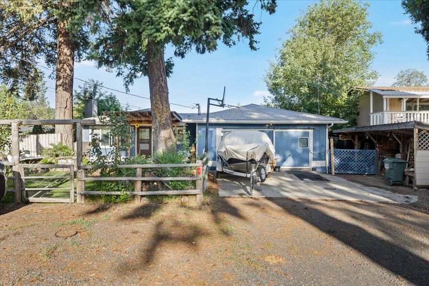 : Pride of ownership shines in this well-kept 3 bed, 2 bath home in the peaceful charm of Butte Falls—perfect for first-time buyers! Features include fresh interior/exterior paint, wood laminate flooring, and bright open rooms. Built with extremely solid bones, this home has durable tongue-and-groove cedar subflooring. Enjoy a spacious lot with RV parking, garden space, and a backyard retreat with a pool and deck—great for relaxing or entertaining. Stay comfortable year-round with a high-efficiency mini-split system. A true gem in a quiet setting!