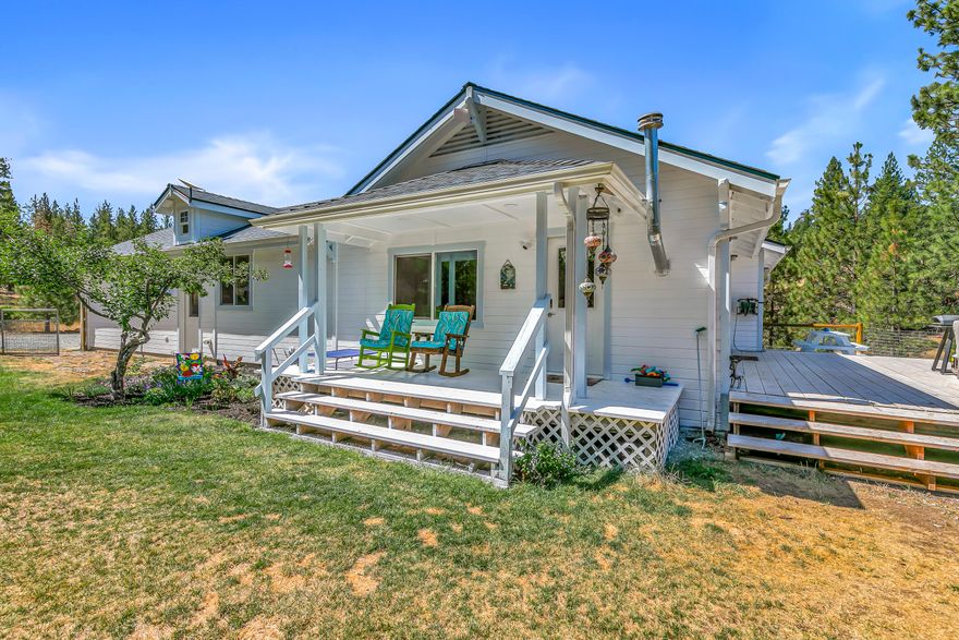 Nature Lover's Retreat with no neighbors in sight!

Located in the protected Cascade Siskiyou National Monument. This property has 1.6 acres, but it feels like a hundred. There are no other houses in sight. Mountain views with Jenny Creek running though the property giving you direct access to this year round beauty.  Abundant wildlife year round. Sit on one of the 2 large decks or the covered porch and listen to nature as the birds chirp and the creek flows, you will hear none of the city noise up here! 

Recent updates in 2025 include a new roof, full exterior paint, complete kitchen remodel to include high end LG smart appliances and new cabinets, new wood for all decks, and LED lighting.  This house is the full package; both exterior and interior. You must see it in person to feel the serenity and beauty, it's magical!