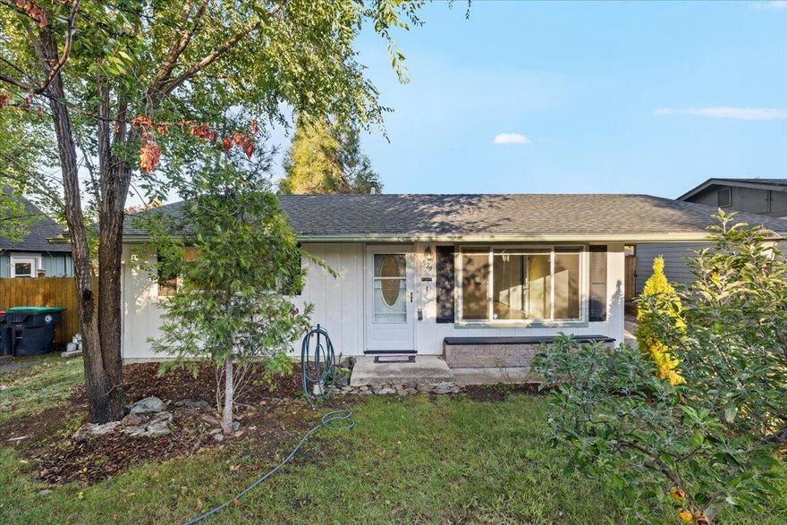 Located just down the street from Hedrick Middle School, this East Medford gem offers the perfect combination of comfort, convenience, and charm. The move-in-ready 2-bedroom, 2-bath home features fresh interior paint, new flooring, and a spacious kitchen with plenty of storage.

Enjoy peaceful outdoor living in the private backyard, complete with a large covered patio — perfect for entertaining or relaxing year-round. The mature peach, pear, apple, and cherry trees, along with vibrant flowering plants, create a lush and inviting setting. A front carport, alley access, and a storage shed add extra function and appeal.

Owner financing available — inquire for details!