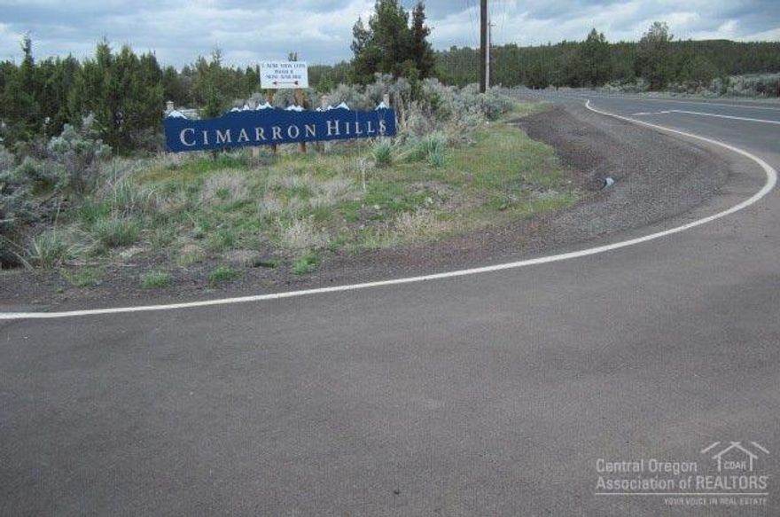Great opportunity to own in Cimarron Hills. Just a short 10 minute drive from Prineville, and close to the popular Prineville Reservoir recreation area. Shared well, underground utilities, and animals allowed. Build your dream home in Central Oregon today!