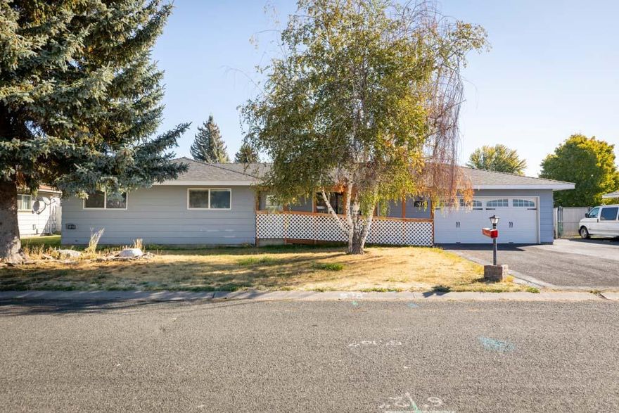 Come and enjoy all the amenities this spacious ranch home offers. There are 3 FULL baths, allowing every bedroom to have it's own bathroom and two generously sized living rooms.  Updated Kitchen, recessed lights, granite counter tops, tile backsplash.  New dishwasher and fridge in 2017 and new roof in 2018. Enjoying the .22 acre yard with be easy with the mature evergreen tree in the front yard and bountiful apple tree in the backyard.  The back yard is fully fenced and there is a generous paved, off-street, gated RV parking ready for all your toys!  Sliding door opens to covered back patio and there is a shed ready for all your gardening supplies. Pride of ownership abounds in surrounding area. There is a wonderful OC&E walking and biking trail a half a block from the home making it easy to get exercise or walk pets. Seller providing a year home warranty with purchase. Book your tour today before someone else takes advantage and buys this wonderful home!