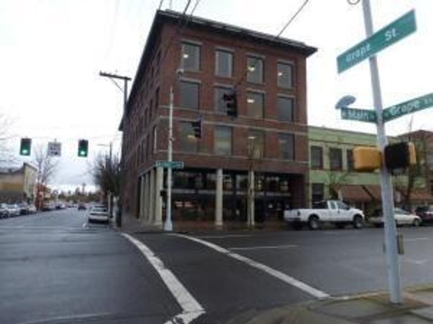 Downtown Medford Office Suite.  Suite is located on the first floor, exterior windows, corner location for great visibility.  Suite offers 3 private offices, conference area, breakroom and large open space for show room or multiple workstations.  Current tenant will be moving by 1/31.  Owner provides utilities.  Tenant to provide own interior janitorial, phone and internet.  Off street parking is available.