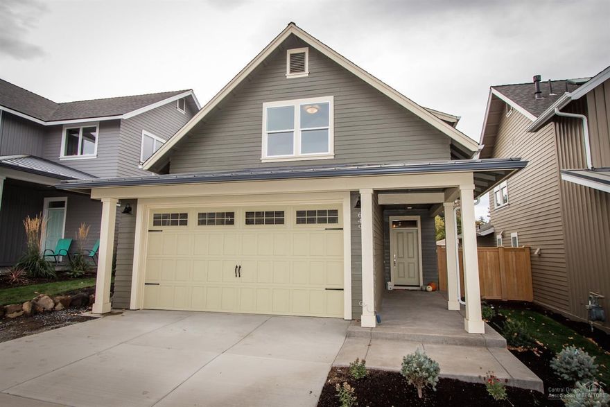 A beautiful brand-new farm style home with touches of a bygone era. This three bedroom, 2.5 bath home boasts beautiful finishes and a master on the main floor. Situated in the up-and-coming Midtown neighborhood, it has all the great features you would expect in a Palmer home. A wonderful park is just a stone's throw away. Shops, restaurants and other retail outlets within walking distance. Come see for yourself and fall in love with this new Bend neighborhood.