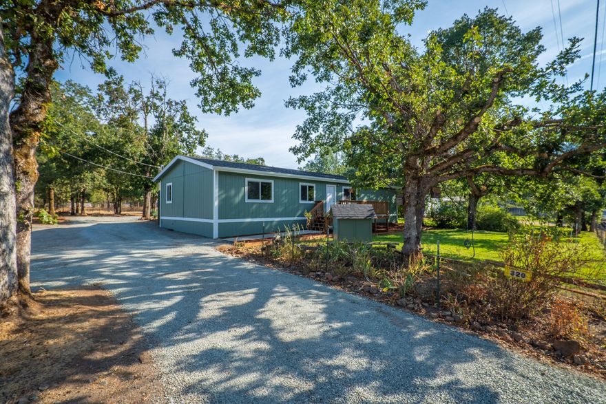 Discover your dream home in Grants Pass, Oregon! This completely remodeled light & bright, 3-bed, 2-bath GEM offers 1,344 sqft of move-in-ready space on a spacious .42-acre lot.  Completely updated with fresh interior & exterior paint, 20-year roof, new flooring throughout, all-brand new kitchen & bathrooms plus much more! (Ask for upgrades list) In addition to all those upgrades, the home boasts an open, split-bedroom floorplan with a large living room at its center that features tons of natural light & doors that lead to the spacious front & back yards that include brand-new composite decks. This .42-acre lot offers the privacy of living in the country but the easy maintenance of living in-town. Other features include a convenient laundry/mudroom and a large lawn complete in-ground sprinklers, RV parking & it's conveniently located just 15 minutes to town with easy access to I-5. Don't miss this fantastic opportunity to call this home. Call today to schedule your private tour!