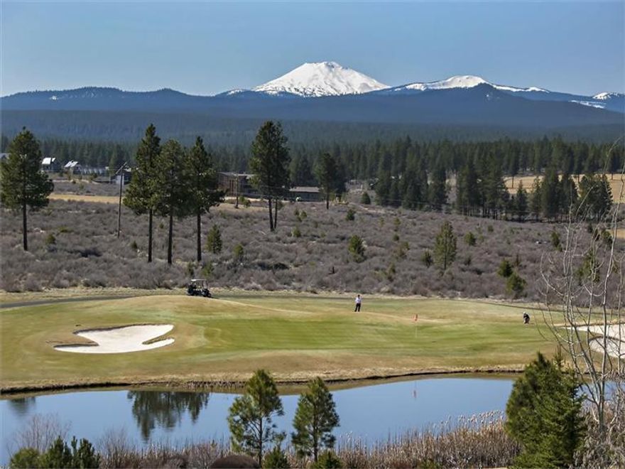 Savor Cascade Mountain and golf course views from this sophisticated single level Broken Top home. Elegance awaits your discerning buyers with this open floor plan boasting contemporary lines, soaring ceilings and extensive use of rare gum wood throughout the exceptionally maintained home. The master wing offers two full separate his/hers bathrooms, fireplace, and an adjacent spacious office. Enjoy a covered outdoor cooking area and sprawling patios bordered by the serenity of a flowing water feature.