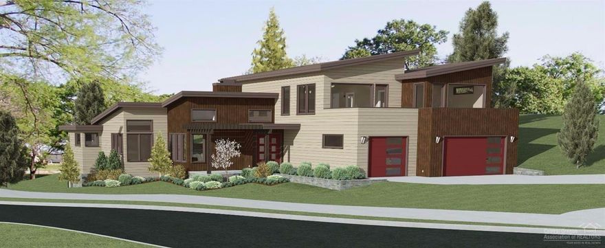 Welcome home to this custom build by Visionary Homes, located on an exceptional lot in Tetherow's Cascade Vista neighborhood. A modern exterior w/ clean lines & ample windows situated on a corner lot w/ Cascade Mountain, golf & park views. Inspired design features a main floor master, a great room concept opening to a custom, tiered rear yard that backs to common space & Bend Parks land, and upstairs: three bedrooms & 3 baths w/ an outdoor living area boasting stunning views & gas for a fire pit & BBQ.