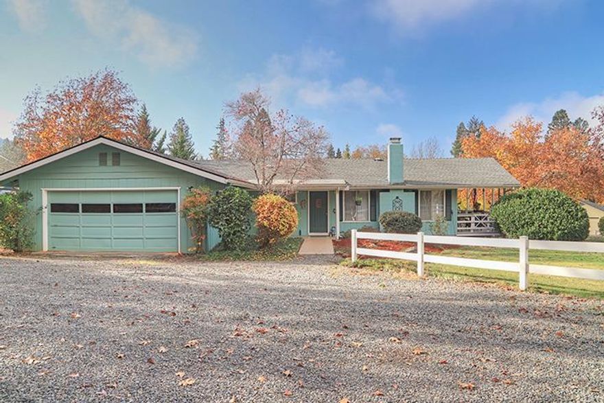 Charming Family Home on a quiet Cul De Sac. This 1568 Sq Ft Home was Built in 1978 and has been Lovingly Maintained. It features 3 Bedrooms, 2 Bathrooms, Cute Kitchen, and a nice Fireplace in the Great Room for those chilly evenings. This Home sits on .66 of an acre at the end of Dawn Dr. You can entertain on the Large Covered Deck off of the Great Room/dining area that overlooks the Fenced Yard. There's also a nice private Patio off of the Master Suite for your morning Coffee. Home includes an attached 2 Car Finished Garage, and a Garden Shed. In the Country but has City Schools & is close to Medical, Shopping & Town.