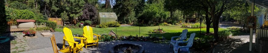 Live the dream!  Imagine coming home to a private, peaceful sanctuary. This 1/2 acre property boasts a beautiful, fully-fenced backyard on a quiet cul-de-sac only 5 minutes away from the Old Mill!  Fruit, deciduous and pine trees, perennial flower beds and a Koi pond populate the picturesque backyard.  Amenities include: RV & boat parking, 10' x 16' outdoor shed, large greenhouse, new kitchen & dining room flooring, gas fireplace indoors & patio fire-pit outdoors, new front porch deck, hot tub and an insulated two-car garage.